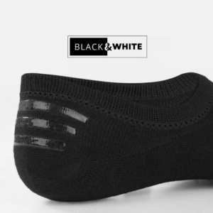 Black & White Fekete Titokzokni Szilikon csíkokkal